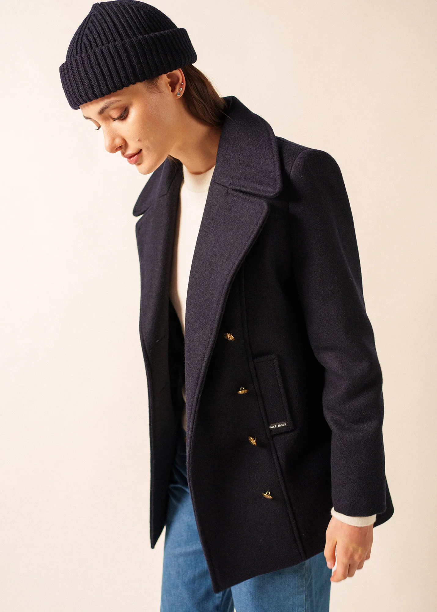 Bonnet Miki Maille (NAVY) - Image 4