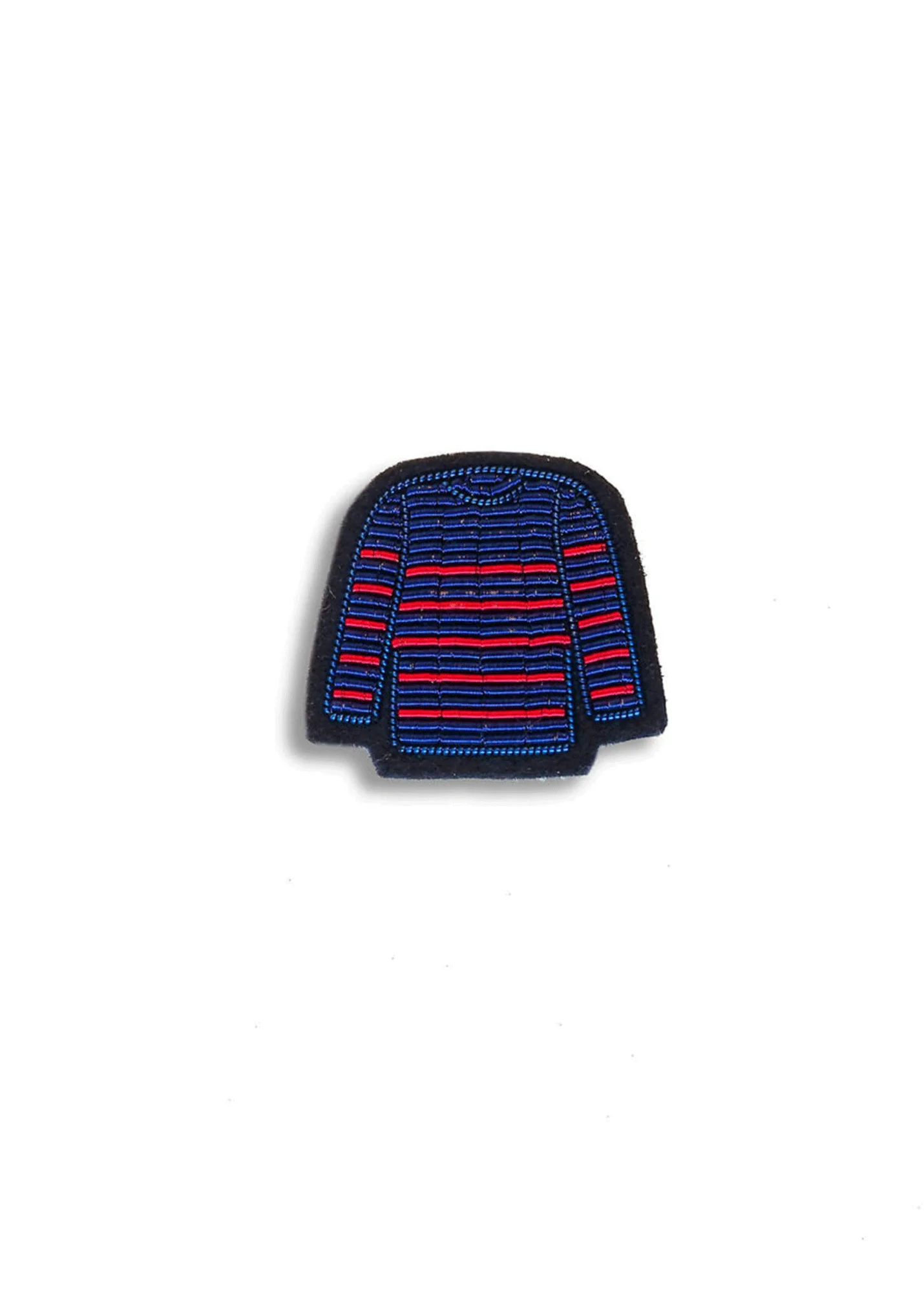 Broche Marinière x Macon & Lesquoy (BLEU/ROUGE) - Image 3