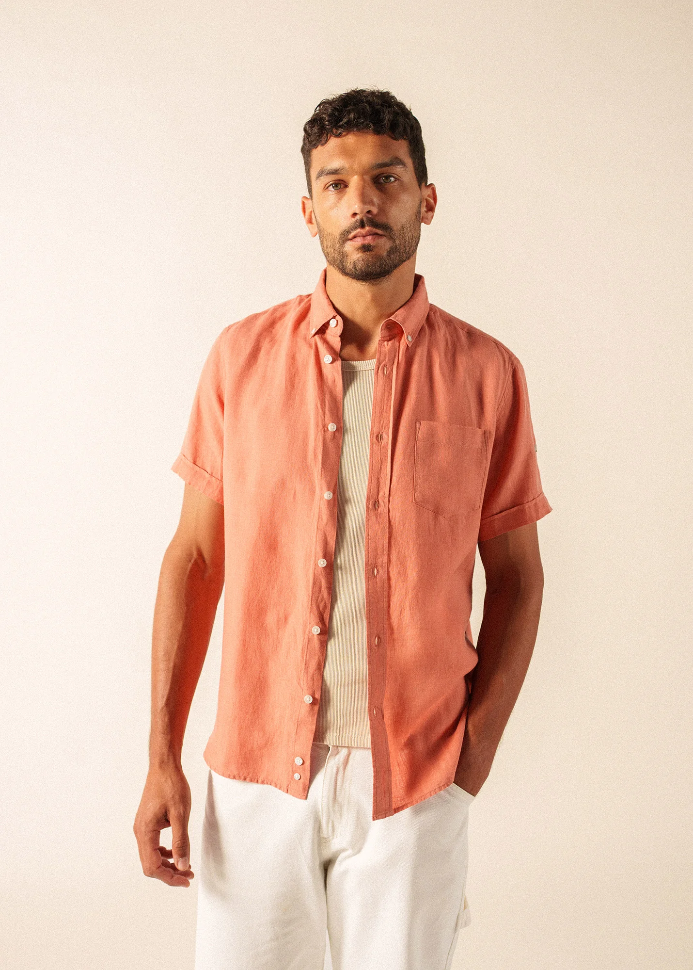 Chemise Clément (ARGILE) - Image 3