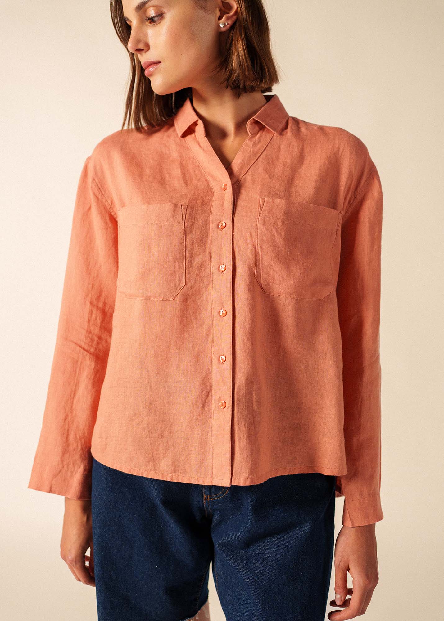 Chemise Charlène (ARGILE) - Image 3