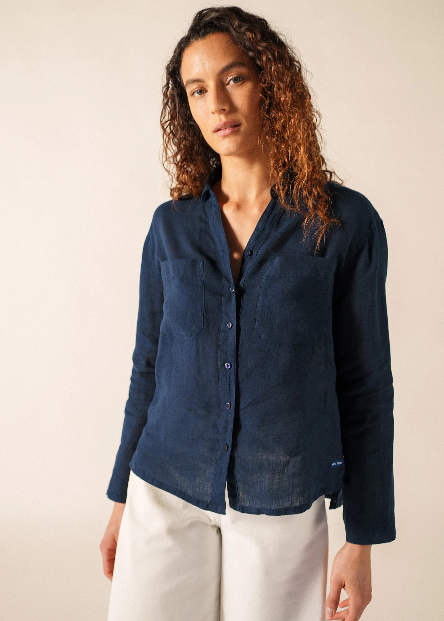 Chemise Charlène (MARINE) - Image 3