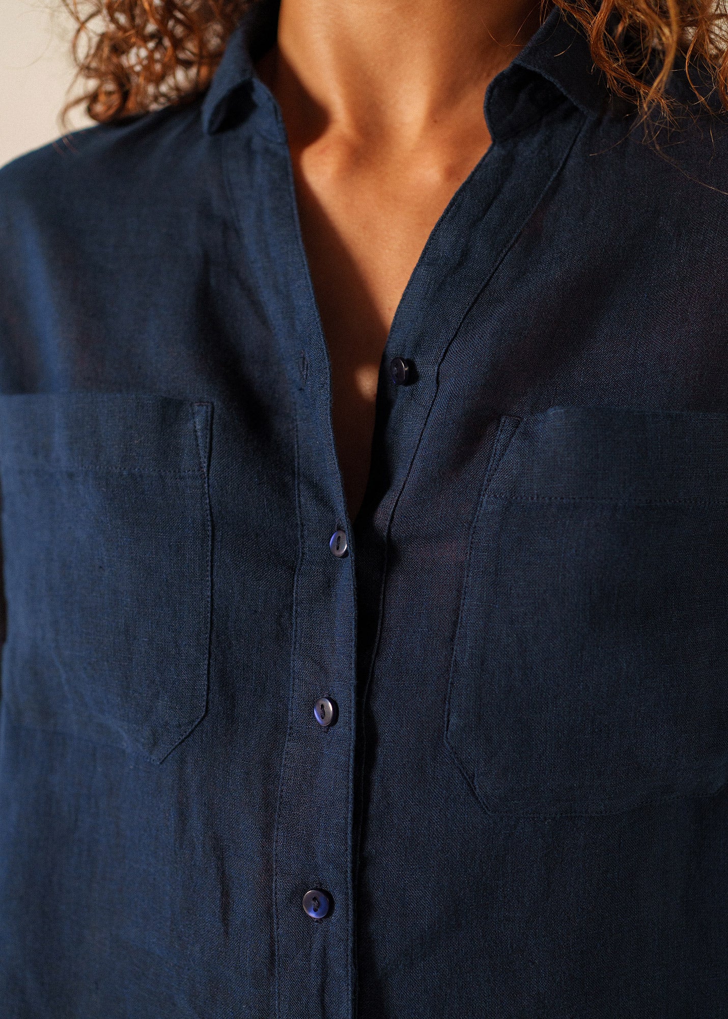 Chemise Charlène (MARINE) - Image 4