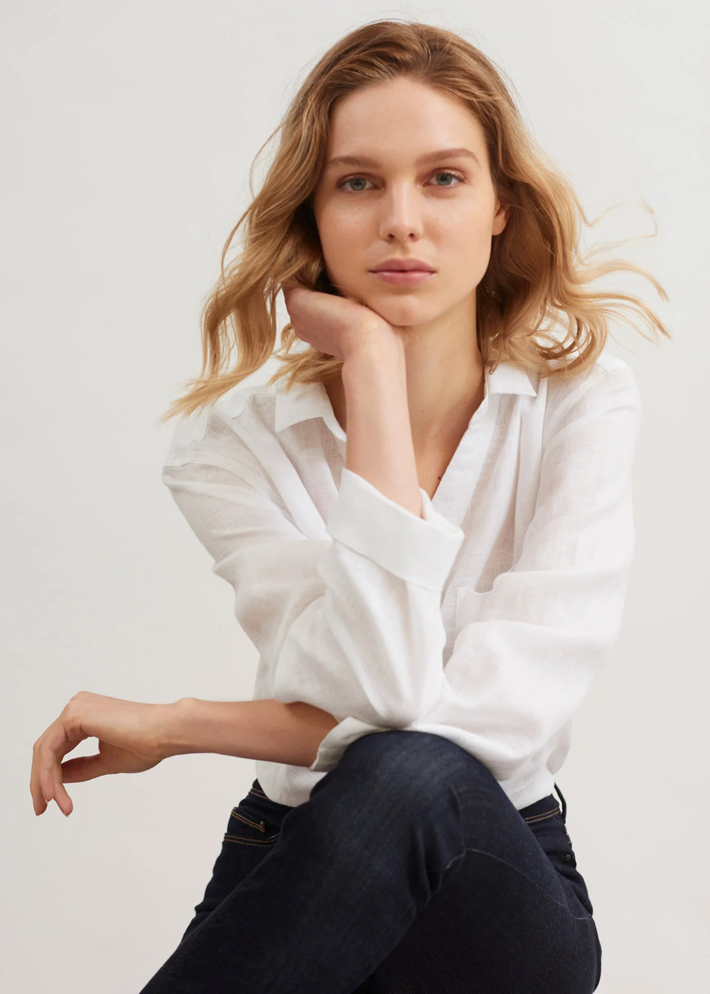 Chemise Charlène (BLANC) - Image 3