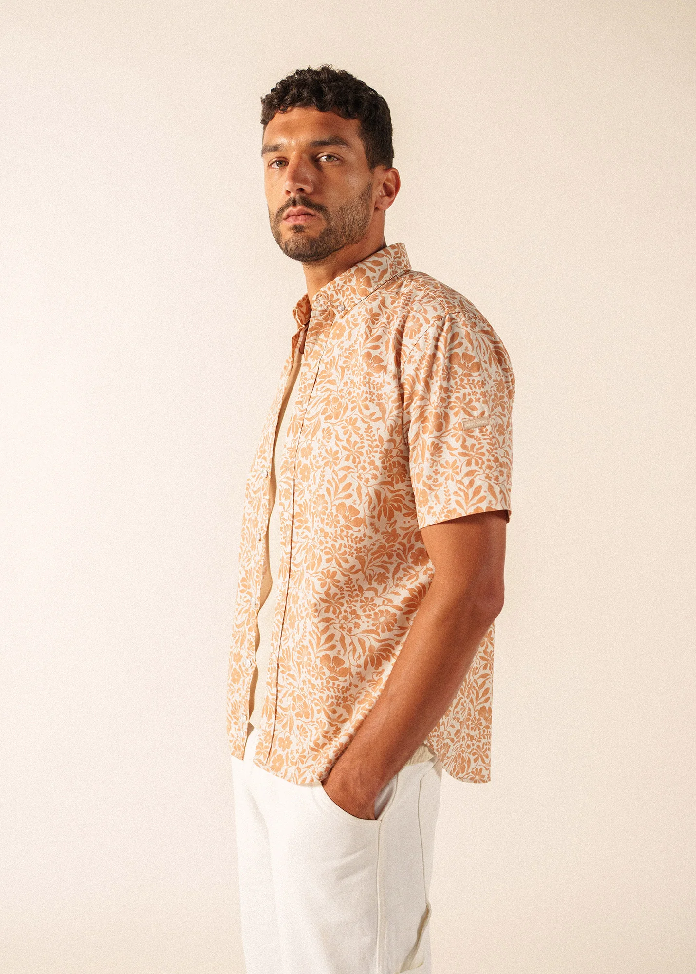 Chemise Lenny (BLANC/ARGILE) - Image 3