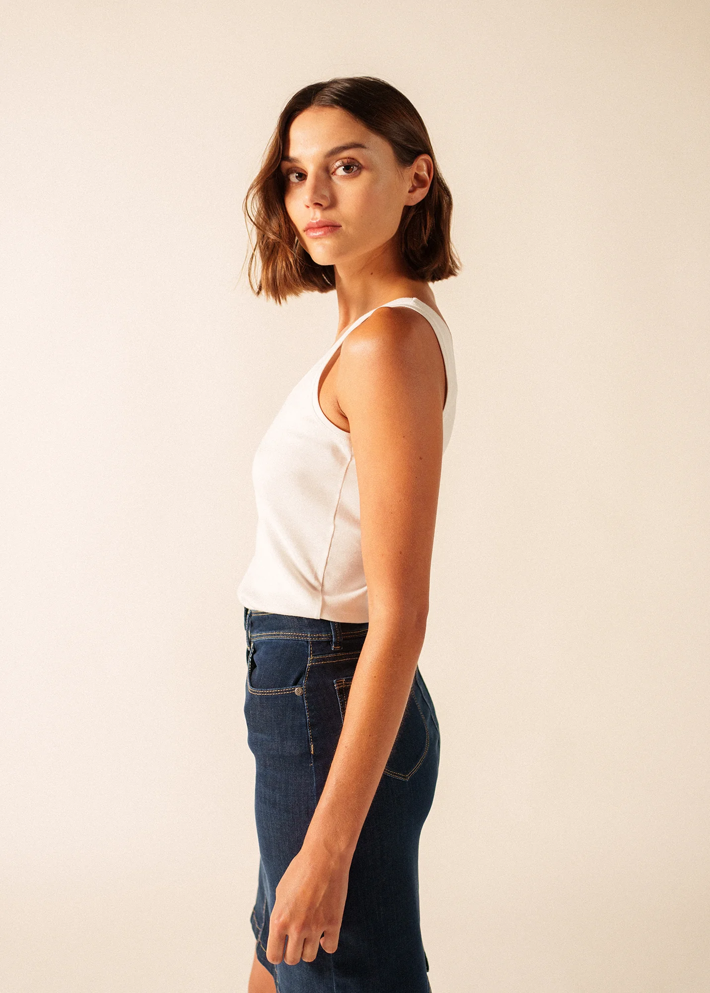 Débardeur Bastia (BLANC) - Image 3