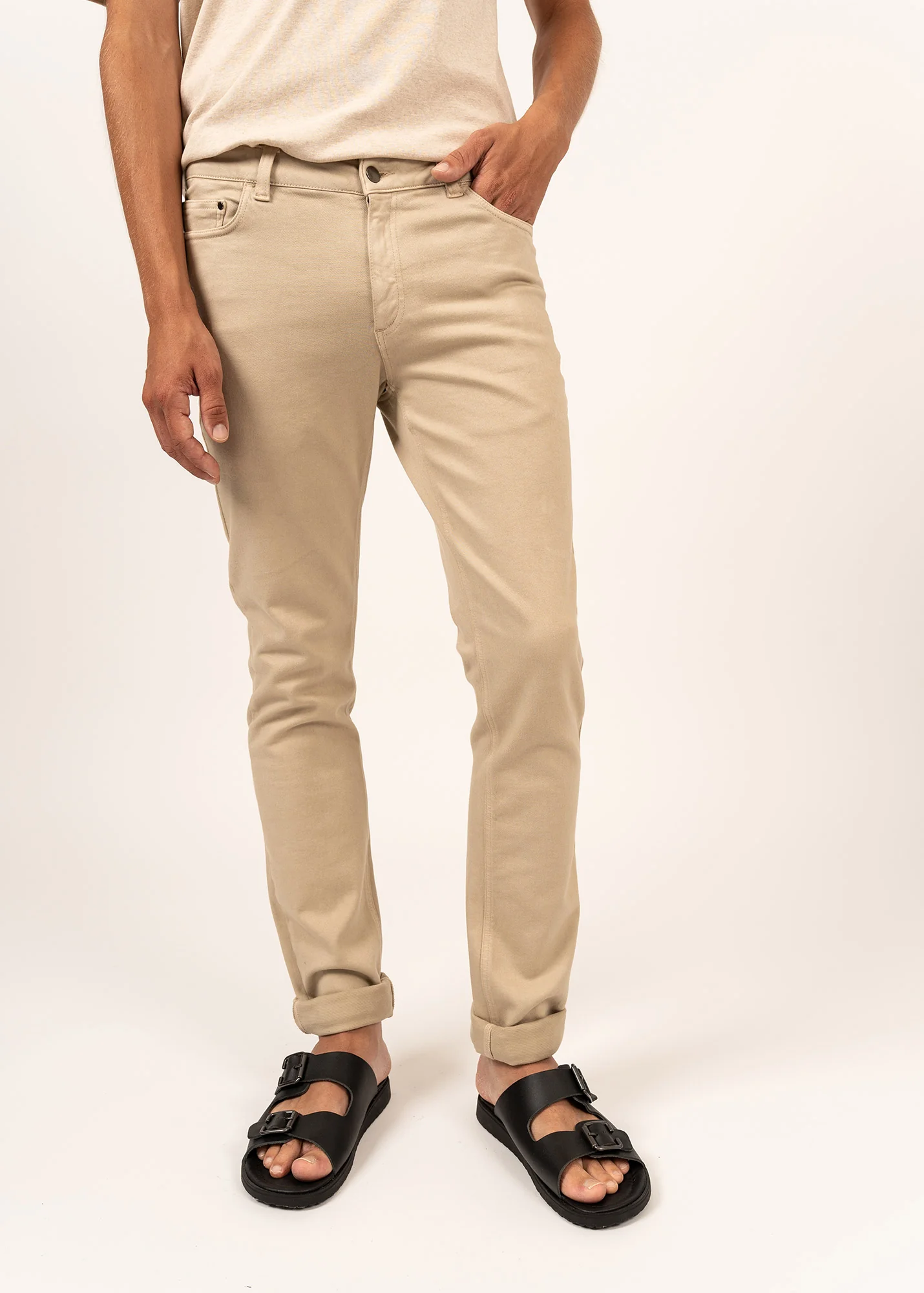 Pantalon Jasper Couleur (PLAGE) - Image 3