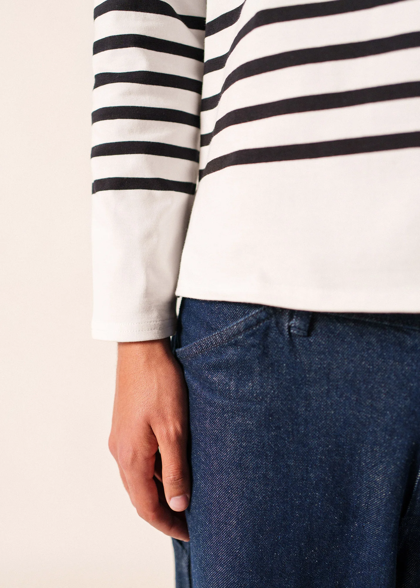 Marinière Naval (NEIGE/NOIR) - Image 5