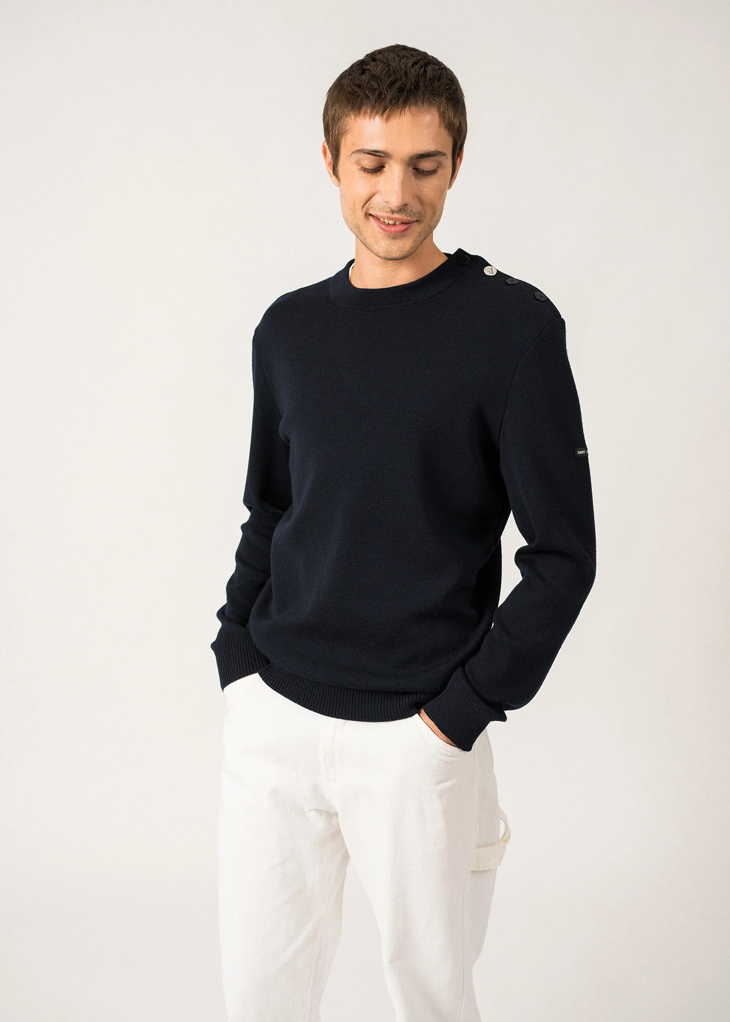 Pull Mondiovision x le Mont Saint-Michel (NAVY/MULTICO) - Image 3