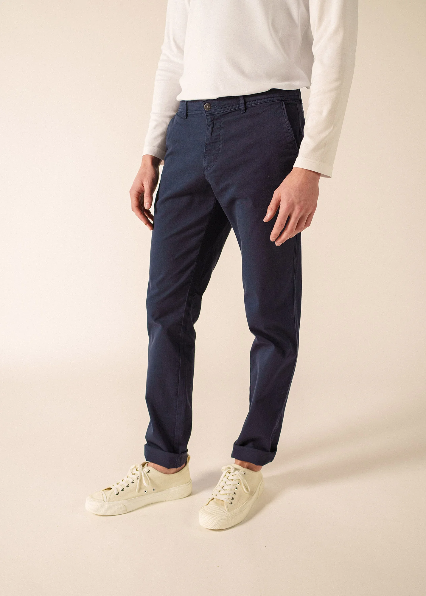 Pantalon Voile Eté (MARINE) - Image 3