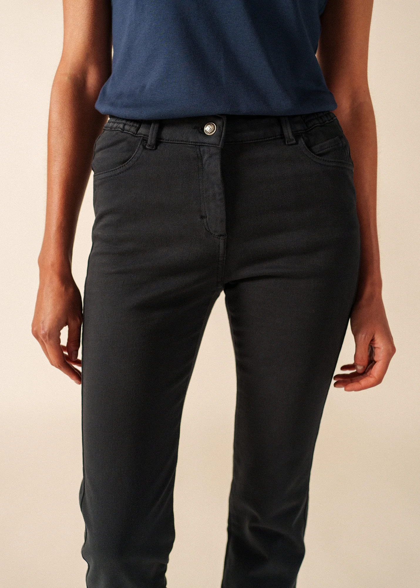 Pantalon Patricia Couleur (NAVY) - Image 4