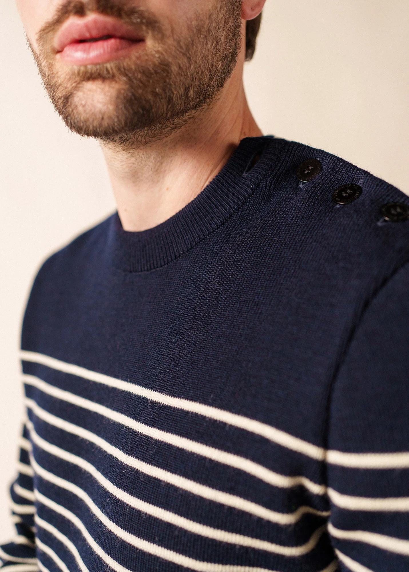 Pull marin Binic (MARINE/ECRU) - Image 6