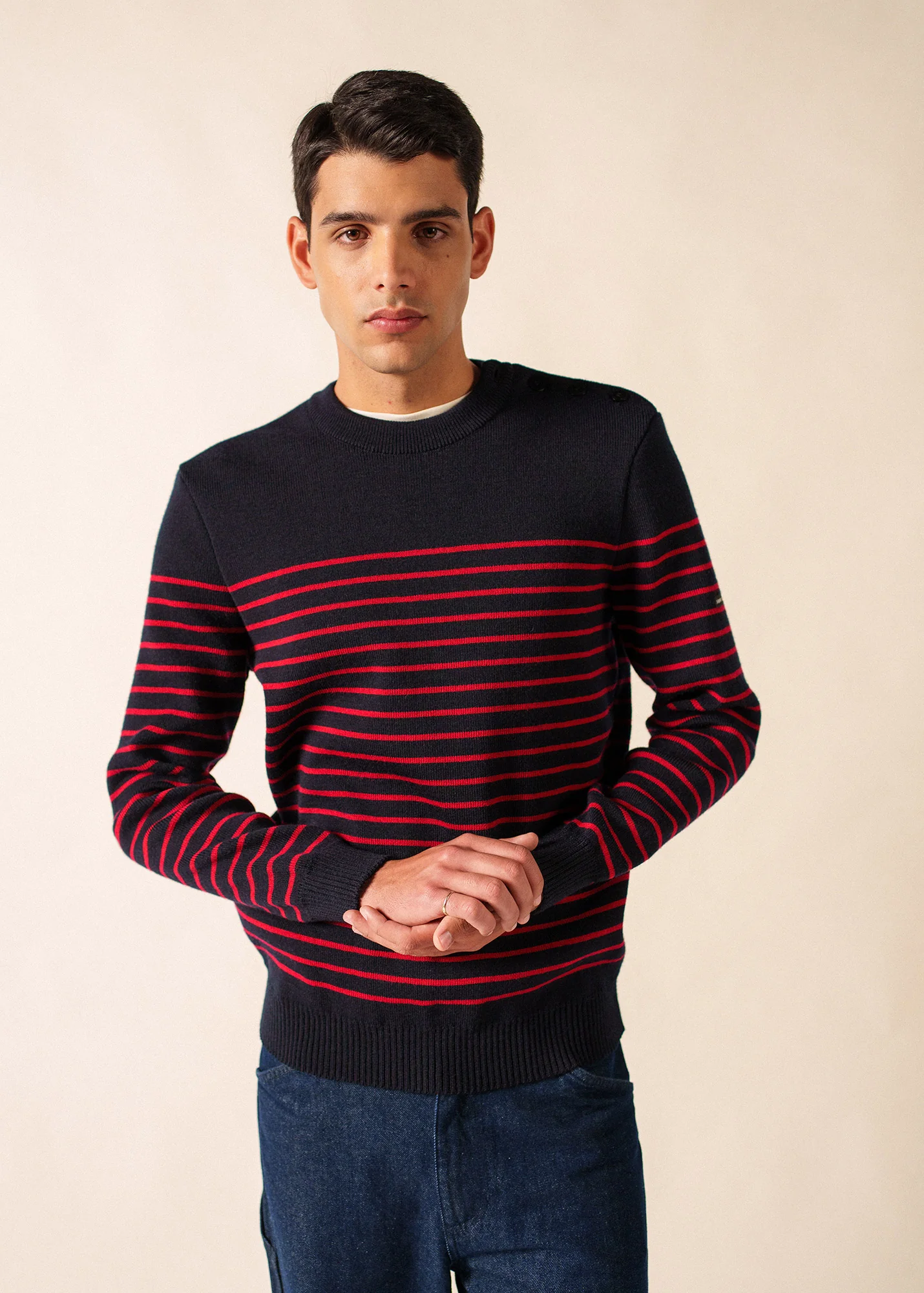 Pull marin Binic (NAVY/MEDOC) - Image 3