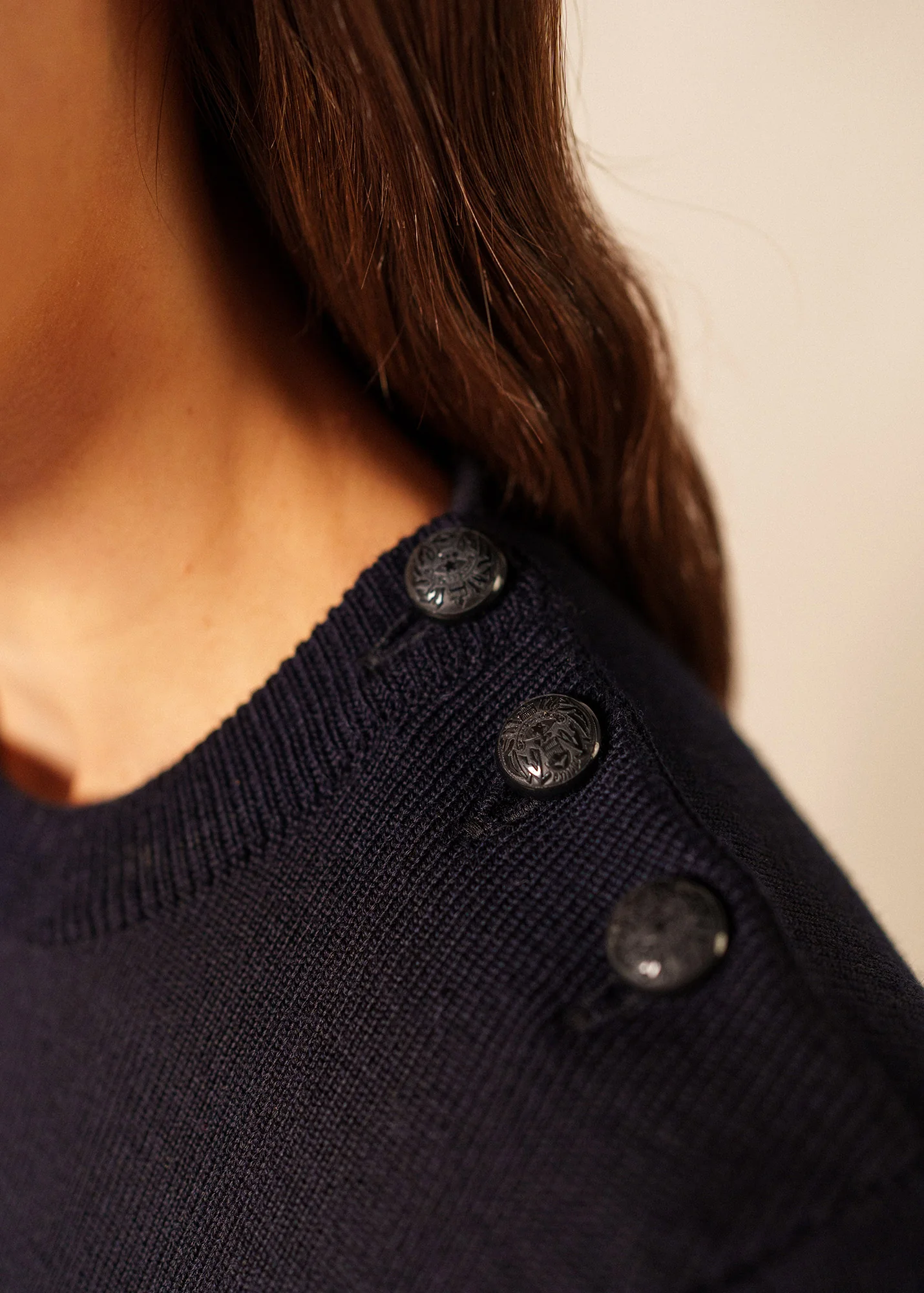 Pull marin Rochefort (NAVY/ECUME) - Image 4