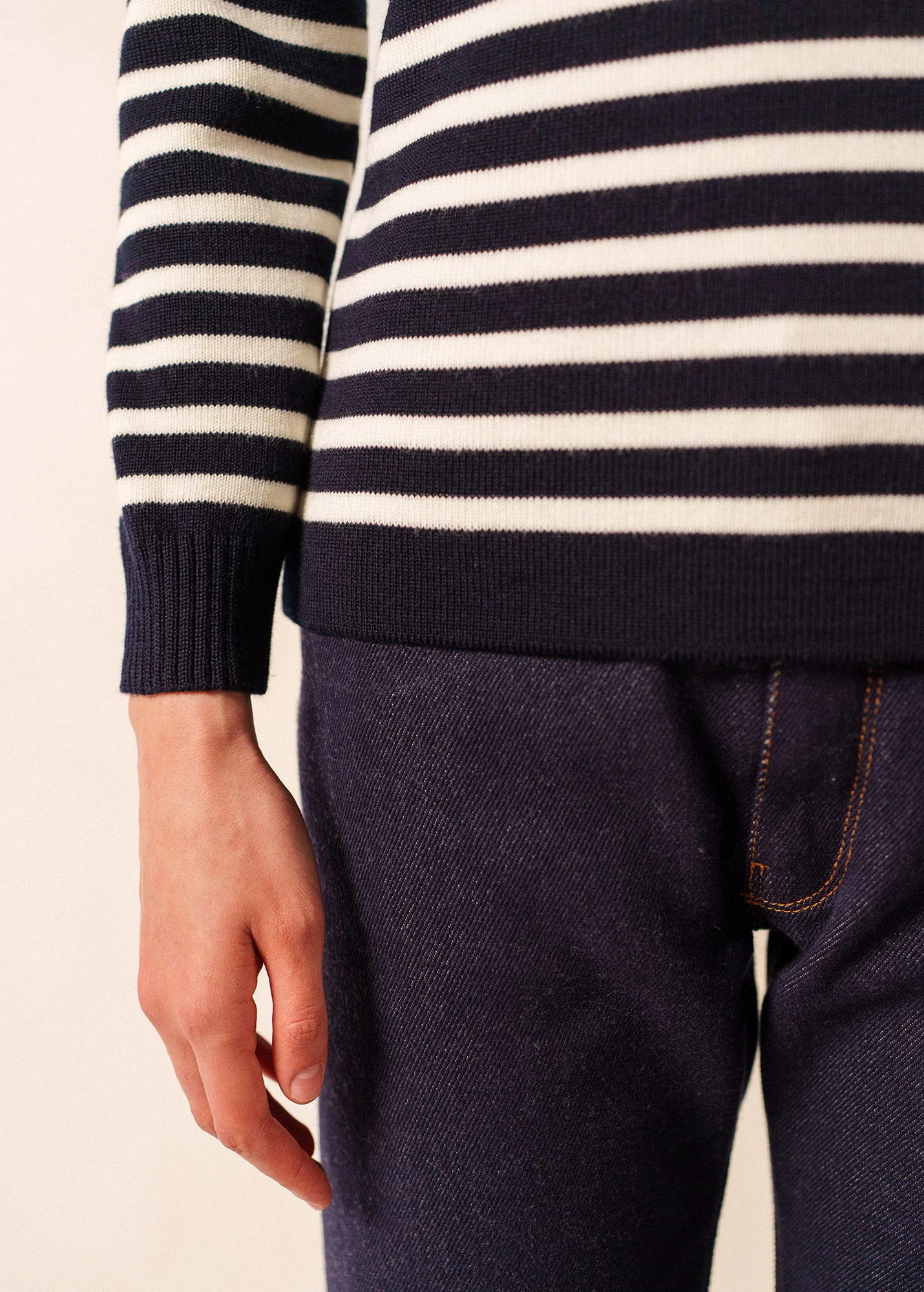 Pull marin Rochefort (NAVY/ECUME) - Image 5