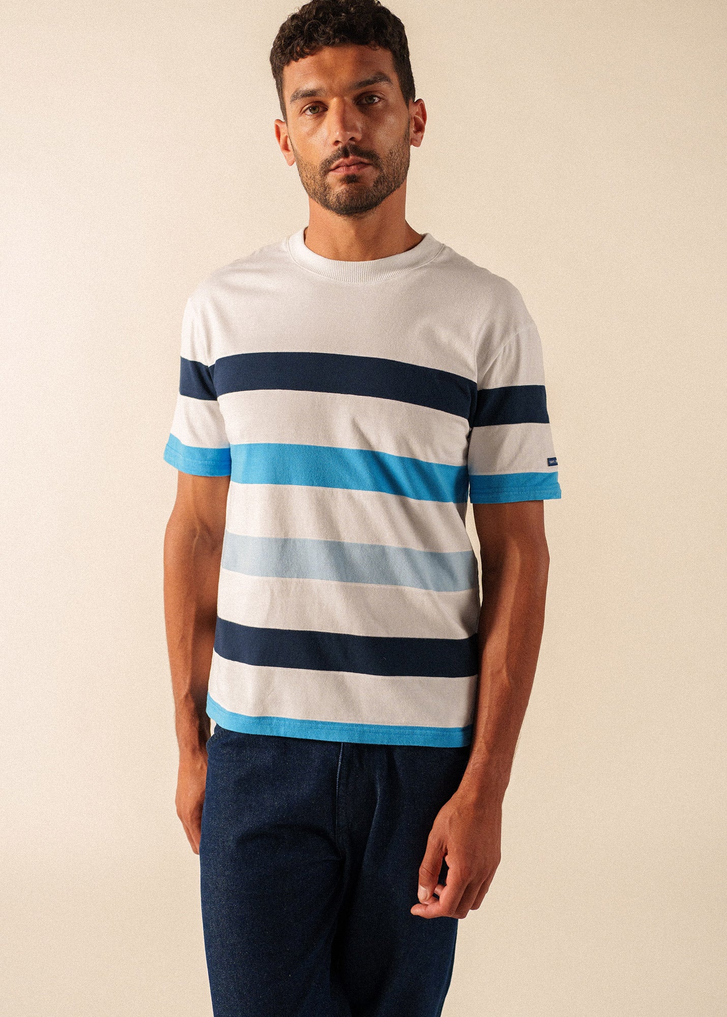 T-shirt Philéas (BLANC/FLOT) - Image 3